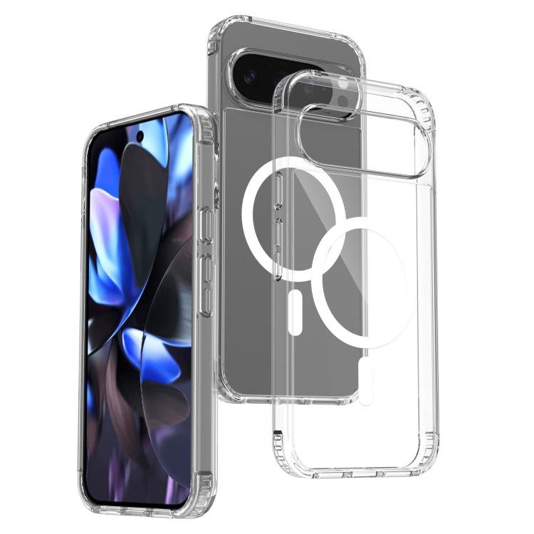 For Google Pixel 10 Pro XL Skin Feel Transparent MagSafe Phone Case - Google Cases by buy2fix | Online Shopping UK | buy2fix