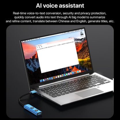 YCE V295A 5 in 1 USB3.0 HUB Adapter AI Docking Station(Blue) - USB 3.0 HUB by buy2fix | Online Shopping UK | buy2fix