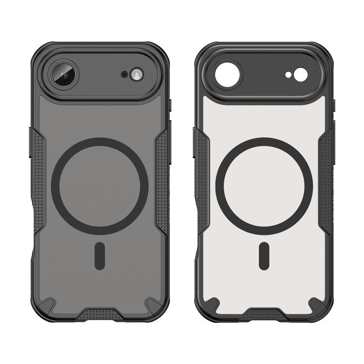 For iPhone Air Armor Glaze MagSafe Magnetic Phone Case(Black) - iPhone Air Cases by buy2fix | Online Shopping UK | buy2fix