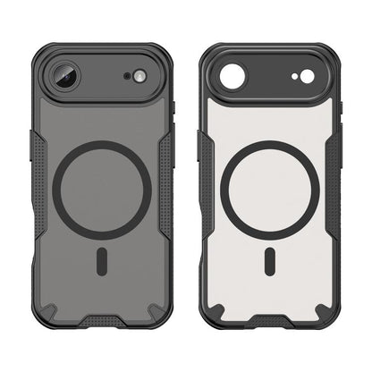 For iPhone Air Armor Glaze MagSafe Magnetic Phone Case(Black) - iPhone Air Cases by buy2fix | Online Shopping UK | buy2fix