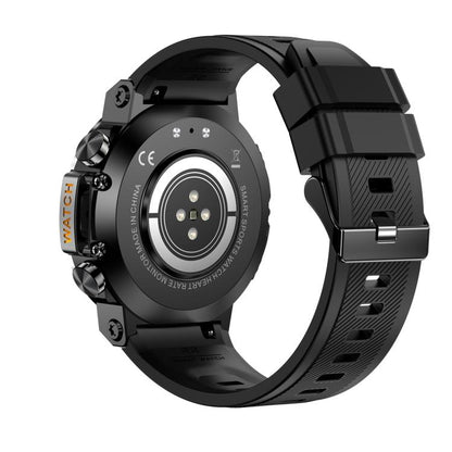 AK61 BT Call Smart Watch, Support Blood Pressure / Heart Rate / Sports Health Monitoring Fitness Tracker(Black Silicone) - Smart Watches by buy2fix | Online Shopping UK | buy2fix