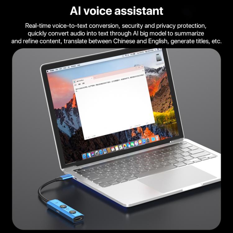 YCE V297A 7 in 1 USB-C / Type-C HUB Adapter AI Docking Station Support 8K Output(Blue) - USB HUB by buy2fix | Online Shopping UK | buy2fix