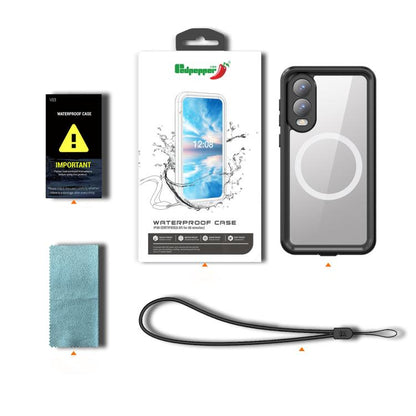 For Samsung Galaxy S25 Edge 5G RedPepper MagSafe IP68 Waterproof Phone Case(Black) - Galaxy S25 Edge 5G Cases by RedPepper | Online Shopping UK | buy2fix