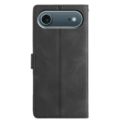 For iPhone Air Triangles Embossed Leather Phone Case(Black) - iPhone Air Cases by buy2fix | Online Shopping UK | buy2fix