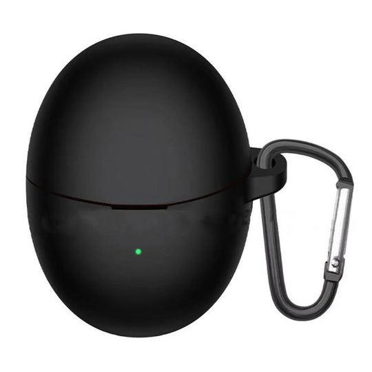 For Huawei FreeBuds 6 One-piece Wireless Earphone Silicone Protective Case(Black)
