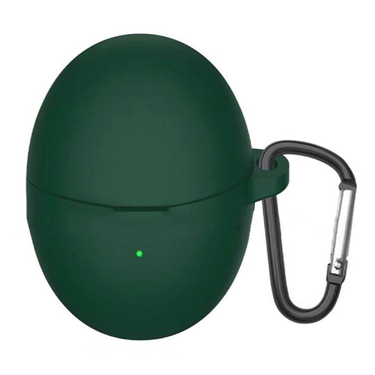 For Huawei FreeBuds 6 One-piece Wireless Earphone Silicone Protective Case(Dark Green)