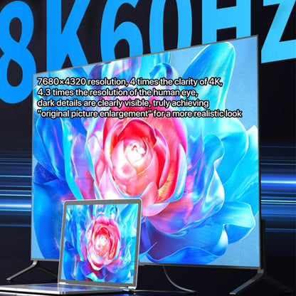 YCE-V286A Type-C to HDMI2.1 8K Adapter Cable(Blue) - Cable by buy2fix | Online Shopping UK | buy2fix