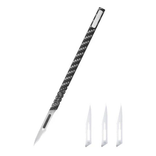 QianLi TX01 Carbon Fibre Non-Magnetic Anti-Static Universal Knife Handle