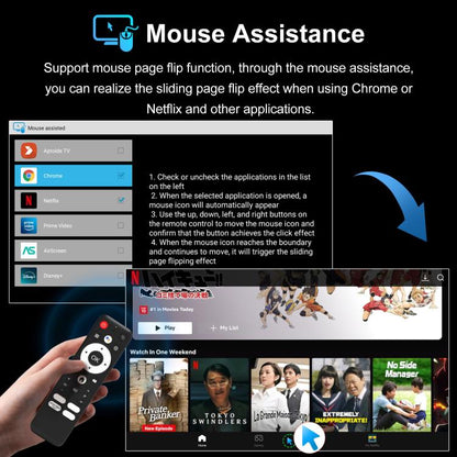 H96Max 4K UHD Android 14 Smart TV Box with Remote Control, RK3518 Quad-Core 2GB+8GB(US Plug) - Others by buy2fix | Online Shopping UK | buy2fix