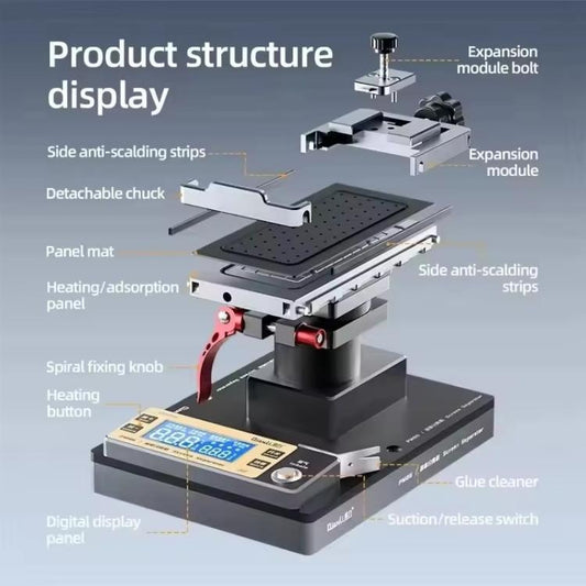 Qianli PM86 Universal Screen Disassembling Heating Separator, Plug:EU Plug - Separation Equipment by QIANLI | Online Shopping UK | buy2fix