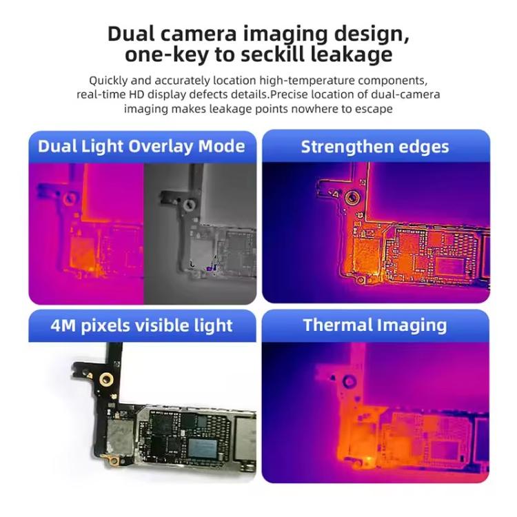 QianLi L256 iStele Dual-spectral Thermal Camera Short Circuit Thermometer - Test Tools by QIANLI | Online Shopping UK | buy2fix