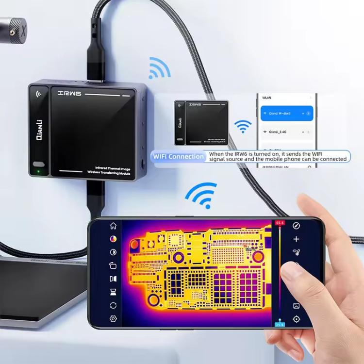 QianLi IRW6 Infrared Thermal Image Wireless Transferring Module Support Super Cam Series - Others by QIANLI | Online Shopping UK | buy2fix