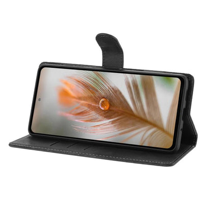 For iPhone Air Skin Feel Embossed Feather Leather Phone Case(Black) - iPhone Air Cases by buy2fix | Online Shopping UK | buy2fix