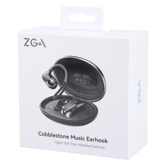 ZGA GS22 Pebble Open Wireless Bluetooth Earphone(Black) - TWS Earphone by ZGA | Online Shopping UK | buy2fix