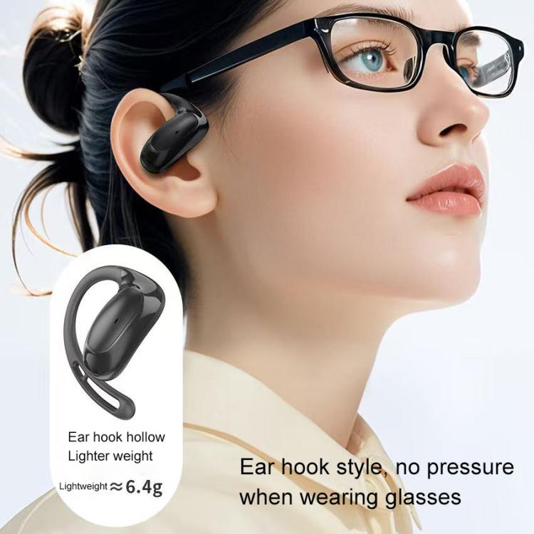 ZGA GS22 Pebble Open Wireless Bluetooth Earphone(Black) - TWS Earphone by ZGA | Online Shopping UK | buy2fix