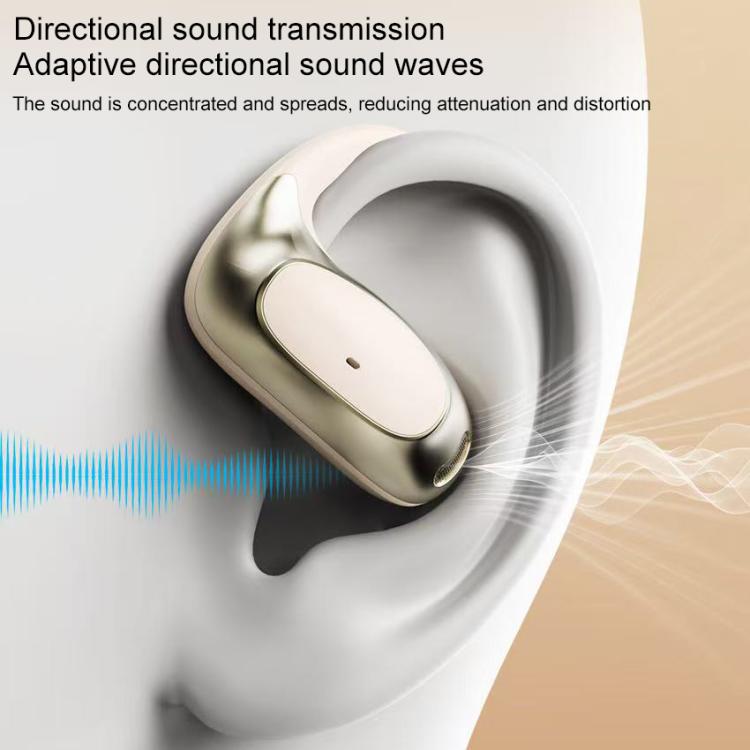 ZGA GS22 Pebble Open Wireless Bluetooth Earphone(Beige) - TWS Earphone by ZGA | Online Shopping UK | buy2fix