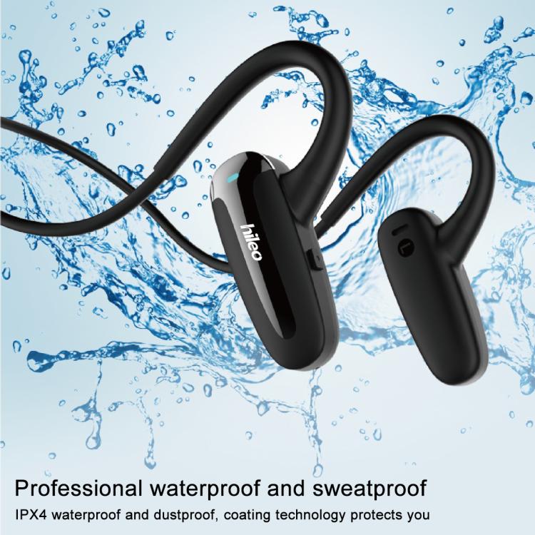 Hileo Hi70 Ear-Hook Sports Air Conduction Wireless Earphone(Black) - Sport Earphone by Hileo | Online Shopping UK | buy2fix