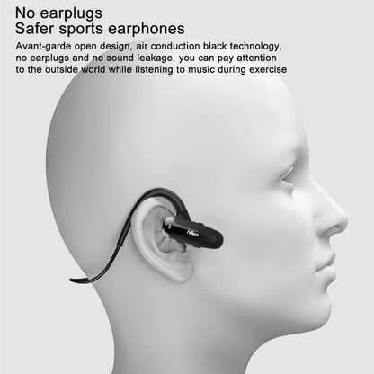 Hileo Hi70 Ear-Hook Sports Air Conduction Wireless Earphone(Navy Blue) - Sport Earphone by Hileo | Online Shopping UK | buy2fix