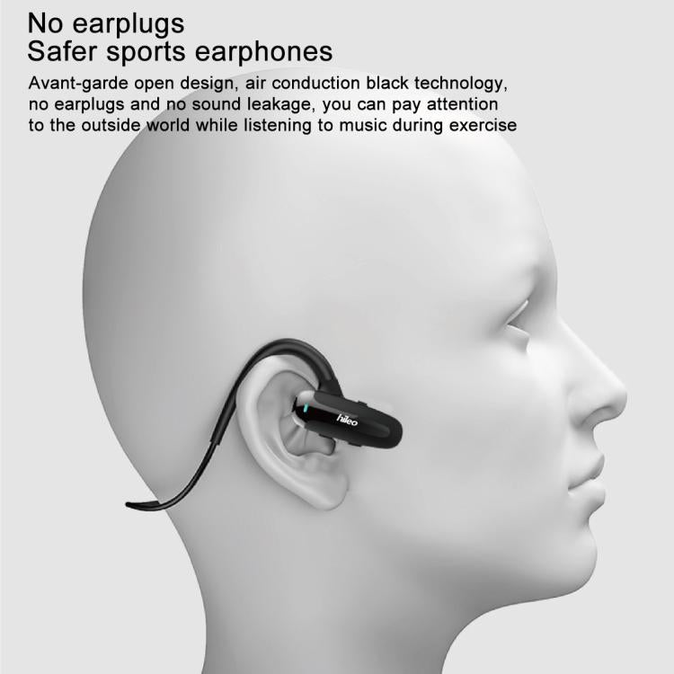 Hileo Hi70 Ear-Hook Sports Air Conduction Wireless Earphone(Deep Green) - Sport Earphone by Hileo | Online Shopping UK | buy2fix