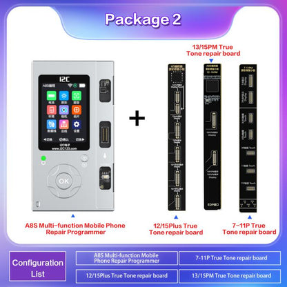 i2C A8S Multi-function Phone Repair Programmer, Model:Host+7-15 Pro Max True Tone Board - Repair Programmer by i2C | Online Shopping UK | buy2fix