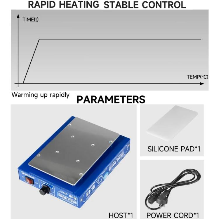 Mechanic HT-18 Intelligent Numerical Control Thermostatic Heating Platform, Plug:EU Plug - Repair Platform by MECHANIC | Online Shopping UK | buy2fix