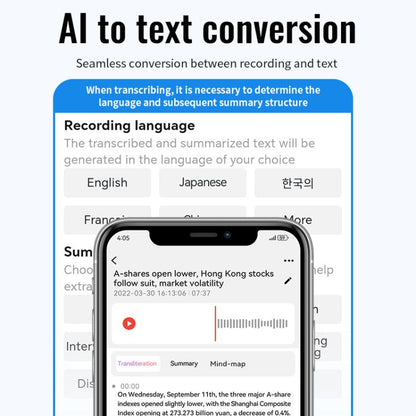 JNN M29A Portable Smart AI Magnetic Recorder Support APP Control, Memory:128GB(Black) - Recording Pen by JNN | Online Shopping UK | buy2fix