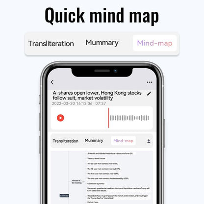 JNN A6 Portable Smart AI Magnetic Recorder Support APP Control, Memory:32GB(Black) - Recording Pen by JNN | Online Shopping UK | buy2fix
