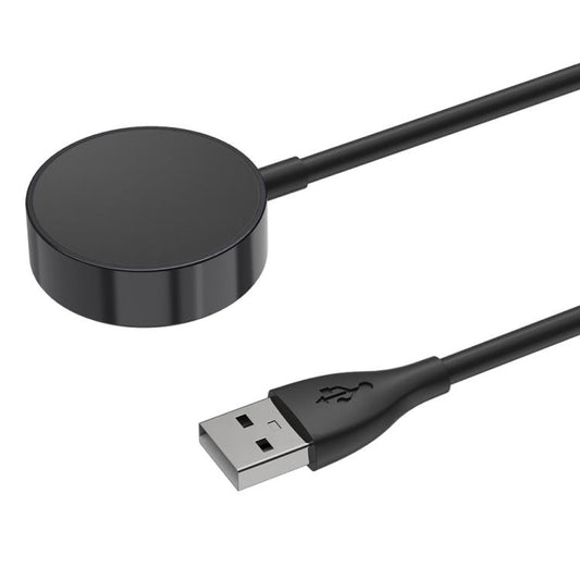 For Samsung Galaxy Watch Ultra / 7 / 6 / 5 Pro / 4 / 3 xDfind Aluminum Alloy Magnetic Charging Cable, Port:USB-A(Black) - Charger by xDfind | Online Shopping UK | buy2fix
