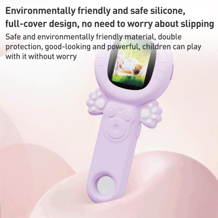 Z800 500X 2.0 inch IPS Screen Portable Handheld Dual Lens Electron Microscope(Purple) - Hand Held Style by buy2fix | Online Shopping UK | buy2fix