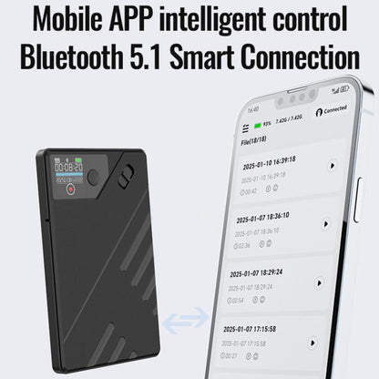 JNN A5 OLED Display Smart AI Magnetic Recorder Support APP Control, Memory:32GB(Black) - Recording Pen by JNN | Online Shopping UK | buy2fix