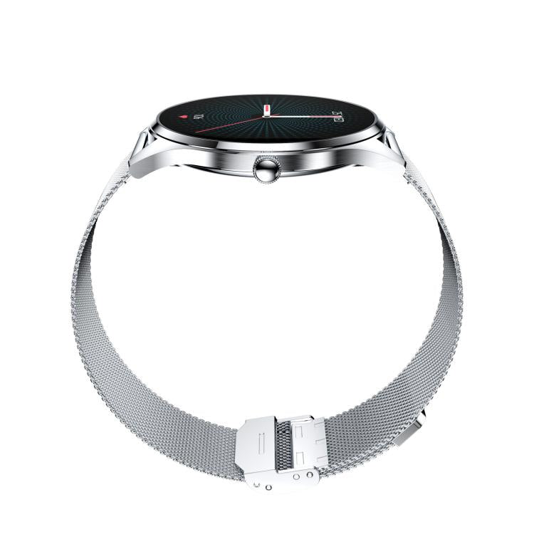 H77 1.43 inch AMOLED Screen Health & Fitness Smart Watch IP67 Waterproof Support BT Call(Silver) - Smart Watches by buy2fix | Online Shopping UK | buy2fix