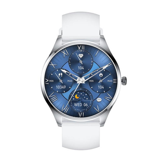 H77 1.43 inch AMOLED Screen Health & Fitness Smart Watch IP67 Waterproof Support BT Call(White) - Smart Watches by buy2fix | Online Shopping UK | buy2fix