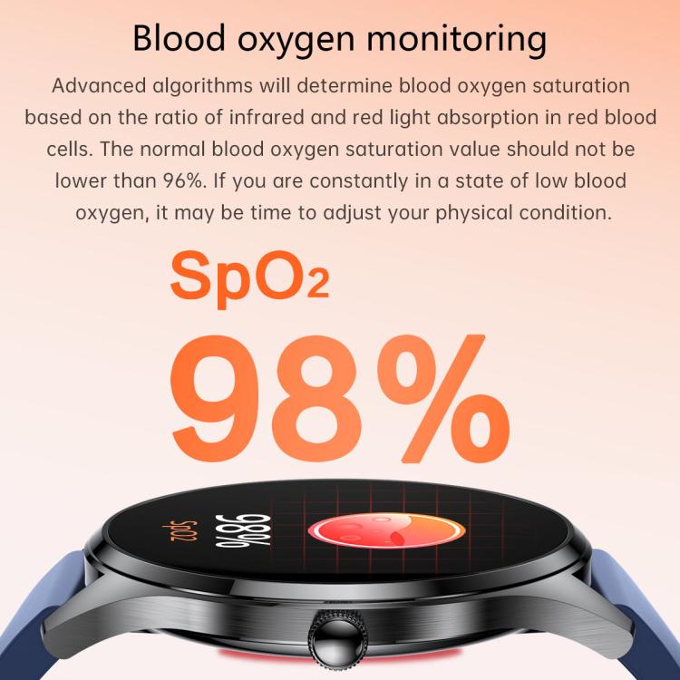 H77 1.43 inch AMOLED Screen Health & Fitness Smart Watch IP67 Waterproof Support BT Call(Silver) - Smart Watches by buy2fix | Online Shopping UK | buy2fix