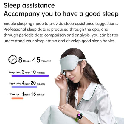 H78 1.43 inch AMOLED Screen Health & Fitness Smart Watch IP67 Waterproof Support BT Call(Gold Shell Blue Leather) - Smart Watches by buy2fix | Online Shopping UK | buy2fix