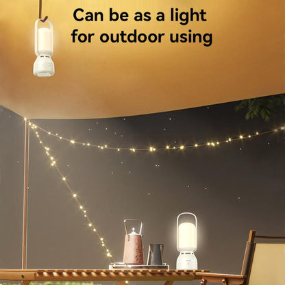 Yesido YSW26 Outdoor LED Light Wireless Bluetooth Speaker(Beige) - Desktop Speaker by Yesido | Online Shopping UK | buy2fix