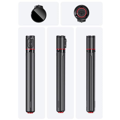 TT01 1.77m All-in-one Auto Pop Open Tripod Magnetic Remote Selfie Stick(Black) - Selfie Sticks by buy2fix | Online Shopping UK | buy2fix