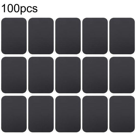 100pcs Metal Plate Magnetic Sheet for Phone Holder, Size: 4.5 x 6.5cm - Hand-Sticking Bracket by buy2fix | Online Shopping UK | buy2fix