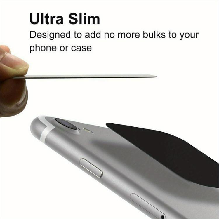 100pcs Metal Plate Magnetic Sheet for Phone Holder, Size: 4.5 x 6.5cm - Hand-Sticking Bracket by buy2fix | Online Shopping UK | buy2fix