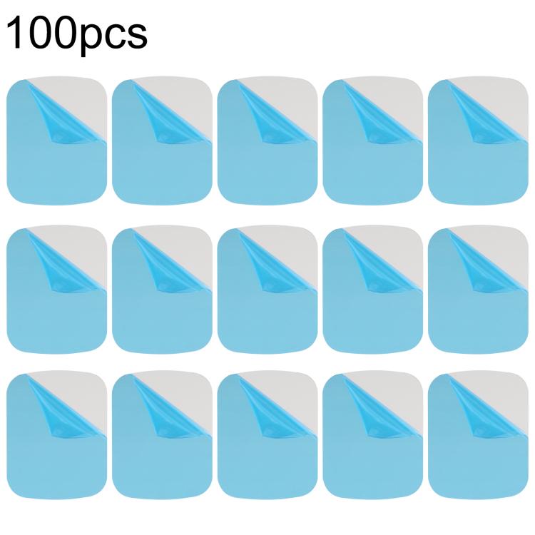 100pcs Metal Plate Magnetic Sheet for Phone Holder, Size: 3.8 x 5cm - Hand-Sticking Bracket by buy2fix | Online Shopping UK | buy2fix