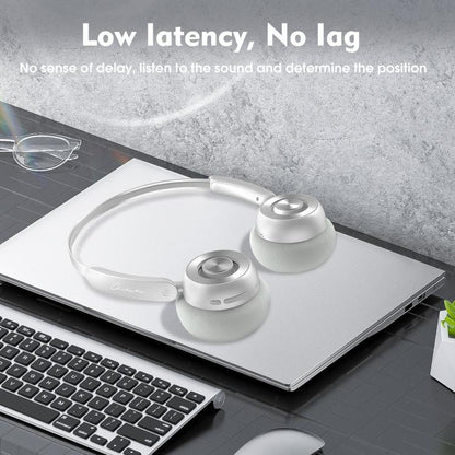 ONIKUMA GT820 Head-mounted Wireless Bluetooth Headphone(Silver) - Headset & Headphone by ONIKUMA | Online Shopping UK | buy2fix