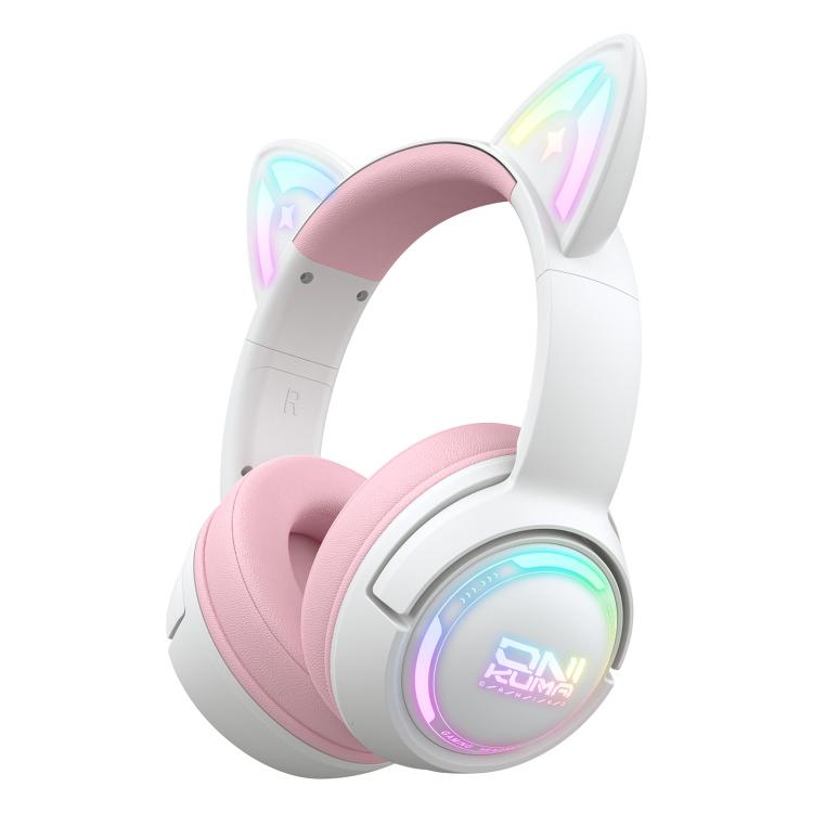 ONIKUMA GT838 2.4G Head-mounted Wireless Bluetooth Headphone(Pink) - Headset & Headphone by ONIKUMA | Online Shopping UK | buy2fix