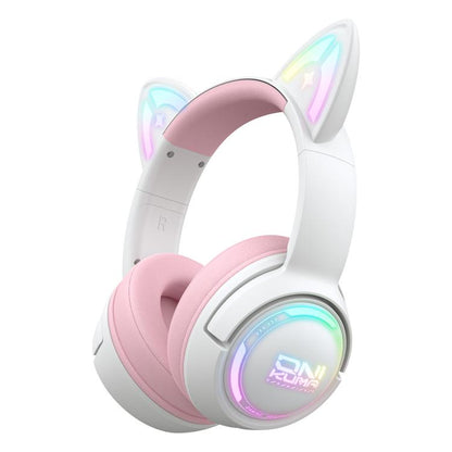 ONIKUMA GT838 2.4G Head-mounted Wireless Bluetooth Headphone(Pink) - Headset & Headphone by ONIKUMA | Online Shopping UK | buy2fix