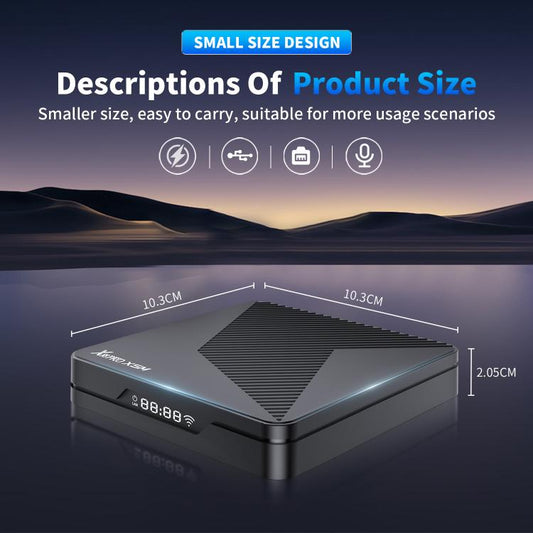 X88 Pro X5M Android 14.0 Smart TV Box, 2GB+16GB, S905X5M 2.0GHz 64-bit Quad-core Cortex-A55(UK Plug) - Amlogic S905 by buy2fix | Online Shopping UK | buy2fix