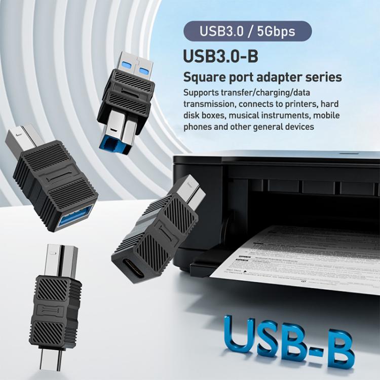 USB-B 3.0 Printer / Mobile Hard Drive / Computer Adapter, Model:USB-B Male to USB Female - Power Adapter by buy2fix | Online Shopping UK | buy2fix