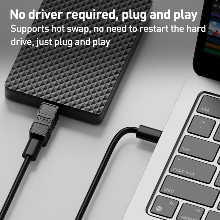 USB-B 3.0 Printer / Mobile Hard Drive / Computer Adapter, Model:USB-B Male to Type-C Female - Power Adapter by buy2fix | Online Shopping UK | buy2fix