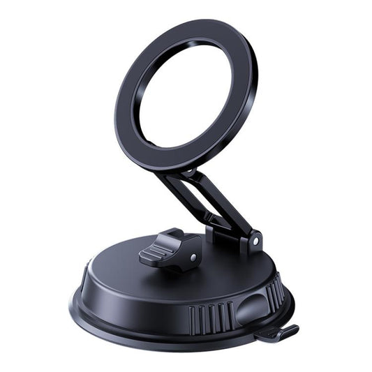 Car MagSafe Magnetic Vacuum Suction Cup Phone Holder(Black) - Universal Car Holders by buy2fix | Online Shopping UK | buy2fix