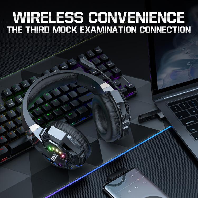 ONIKUMA B15 Tri-mode Bluetooth, 2.4G, Wired E-sports Game Headset(Black) - Multimedia Headset by ONIKUMA | Online Shopping UK | buy2fix