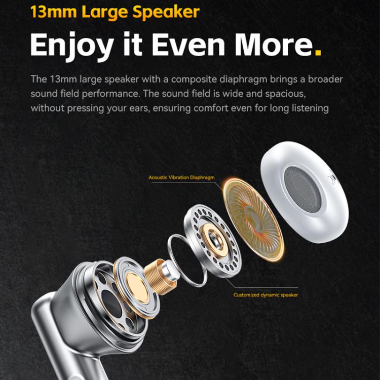 WK WS-19 Kinvoice Series Metal TWS Wireless Earbuds(Tarnish) - TWS Earphone by WK | Online Shopping UK | buy2fix