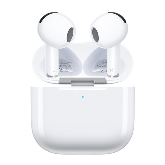 WK WS-28 Liton Series TWS Wireless Earbuds Gen6(White) - TWS Earphone by WK | Online Shopping UK | buy2fix