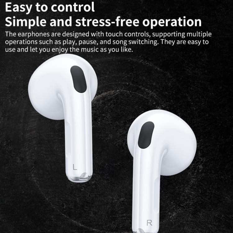 WK WS-28 Liton Series TWS Wireless Earbuds Gen6(White) - TWS Earphone by WK | Online Shopping UK | buy2fix